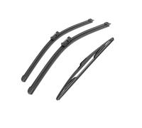 For Peugeot For 208 2012 2013 2014 2015 2016 2017 26"+16"+14" Front Rear Wiper Windshield Windscreen Window Accessories 3PCS