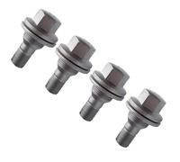 For Peugeot For 308 For CC 2009-2014 4Pcs 17mm Wheel Lug Bolts M14x1.25 Thread Heavy Duty Wheel Lug Nuts Wheel Nuts Car wheel Lug bolts