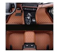 For Peugeot For 308CC Custom Car Floor Mats Auto Carpets Foot Coche Front And Rear Liner Carpet Accessorie All Weather Floor Liners(Brown)