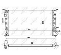 FOR PEUGEOT ION 2010 on Y4F1 Radiator 133041 1330E1 1330E2 1331FG 1331TZ