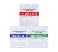 For pH Calibration Buffer Pack 4 01, 6 86, 9 18 for Accurate For pH Meter Calibration, Individually Sealed Pre Measured Solutions for Consistent Performance (18pcs)
