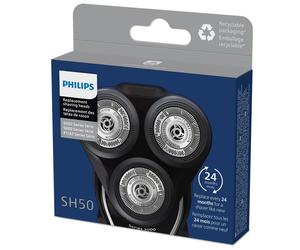 For PHILIPS SH50/52/30, 3pcs Replacement Shaving Head for Shaver Series 5000 ...