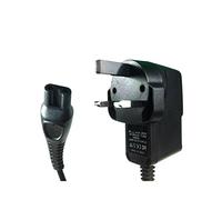 for Philips Shaver Series 3000 HQ8505 15V UK Plug Power Charger Lead Cord, Black