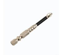 for Phillips Magnetic Screwdriver Bits PH2, Alloy Steel, Anti-Slip, 1/4 Inch Hex Shank, Long Reach Assorted Lengths, Set of 10 for Drill/Driver (70MM)