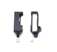 For PHISITAL 3D Printed TPU Naked Camera 8 Mount Support Bracket for GEPRC for gopro for FPV drone Frame DIY M5/M3/M2 hole parts(M2 black)