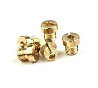 For PHNL For PHVA For PHBH For PHBN For PHVB For PHBG 15pcs Main Jet 60-130 For M6 12mm-17.5mm Carburetors Motorcycle Carburetor Kit