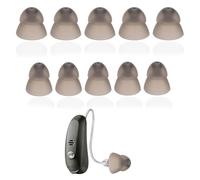 for Phonak Hearing Aid Domes, 10 Pack Hearing Aid Domes, Hearing Aid Accessories, Hearing Aid Domes Earbud Tips, Sound Amplifier Ear Pieces for Phonak for Seniors (S, 9mm+M, 11mm)