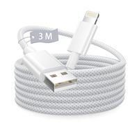 for Phone Charger Cable 3m/10FT,Apple MFi Certified USB to Lightning Cable Fast Charge Phone Charging cable Nylon Braid Lightning Charger cable compatible with i-Phone 14 13 12 11 Pro X SE 8 7 6 Plus