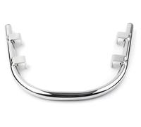 For Piag&gio For Ves&pa For GTS300 For GTS250 For GTS 300 250 Motorcycle Front Fender Bumper Guard Crash Bar Mudguard Bracket Highway Crash Bar Body(Chrome)