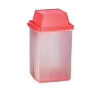 for pickle Container with Strainer 1.5L No-Mess Drain Plastic for pickle Jar Green Pink Easy Open Kitchen Storage for Pickles Olives Jalapenos Compact Large 1.5L Fermentation Jar for Kimchi Veg(pink)
