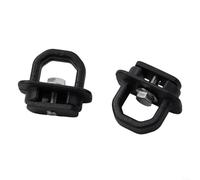 For pickup Truck Bed Cargo Tie Down Anchors Side Wall Mount Cast Aluminum Powder Coated Pair to Enhance Cargo Stability in Stake Pockets