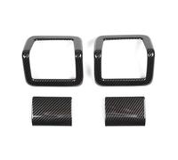 For Pilot 2015-2022 ABS Car Second Row Seat Handle Frame Cover Trim Stickers Interior Car Accessories Car Decoration Interior(Carbon Look)