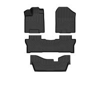 For Pilot 2016-2022 All Weather Protection Cargo Liner With Backrest Mat Behind 3rd Row Back Seat Accessories Car Floor Mats(8 Seats 4pcs)