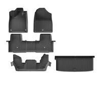For Pilot 2023 2024 2025 TPE Floor Mats & Cargo Liners All Weather Backrest Trunk Mat Car Floor Mats(5PCS Set)