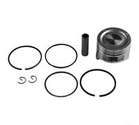 For Piston and Ring Assembly for Engine 60mm Bore Fits Replacement Kit Includes For Piston Ring Gudgeon Pin and Clips