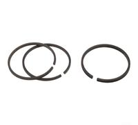 for Piston Ring Set for 42mm Air Compressor Pneumatic Pump Seal Kit 6pcs Black Replacement Parts Heavy Duty Iron Alloy Cylinder Repair Maintenance Tools(A)