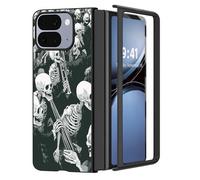 for Pixel 10 Pro Fold Case,Ultra Thin 1.2mm Hard PC Cover,Matte Anti-Scratch Anti-Fingerprint Shockproof Protection,Phone Case for Google 10 Pro Fold,Skeleton Orchestra