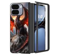 for Pixel 10 Pro Fold Case,Ultra Thin 1.2mm Hard PC Cover,Matte Anti-Scratch Anti-Fingerprint Shockproof Protection,Phone Case for Google 10 Pro Fold,Dragon Majesty