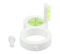 for pla Drill Attachment Level 65mm Circular Vial for pla Drill(White) | for pla material, lightweight design, shatterproof construction, easy view bubble, drill compatible