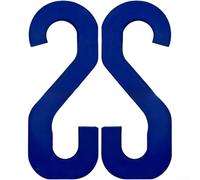 For PLA-Printed Bike Cargo Hook Set of 2 for Outdoor Cyclists Needing Reliable Attachment Points for Beer Crates and Portable Outdoor Supplies (White)