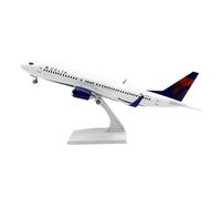 For Plane 30cm 1/240 Scale Delta B737 Airplane Model Resin Material Home Ornament Decoration For Collection Gifts