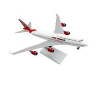 For Plane B747 30cm 1/240 Scale India Resin Model Miniature With Wheel And Landing Gear Display For Collection Gifts