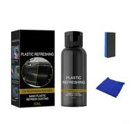 For Plastic Restorer For Automotive Exterior Parts Including Bumpers Trim And For Plastics Using Silica And Resin To Lift Embedded Grime And Dust(50ML)