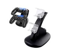 For PlayStation PS4 Dual Controller LED Charger Dock Charging Stand