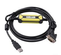 for plc Programming Cable for S7-200 221 224XP USB to for ppi Compatible with for siemens Logo Data Download Line Black(black)