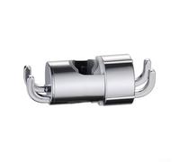 For plugin Shower Bracket Fixing,for Hand Spray with Adjustable Tilt and Non Slip Rubber Lock Fits Round Shower Rods 18 25mm