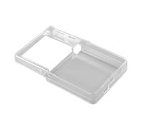 For Pocket Console, Antidust Back Cover, Soft ABS Dusts Protector Precisions Cut Easy-Access Cable Port Game Console Case
