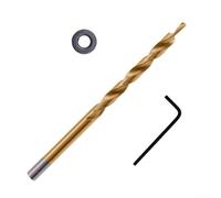 For Pocket Hole Drill Jig Guide Drill Bit Round Shank HSS Step Design 9mm or 9 5mm Diameter Made for Wood Drilling (9mm)