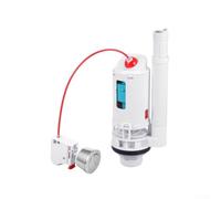 for popular Dual Flush Valve Replacement Kit Adjustable Fit Most Toilets Half Full Flush Mode Silent Silicone Gasket