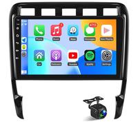 for Por-sche Cayenne 2002-2010 Car Stereo 9 inch HD Touchscreen Android 15 Car Radio Wireless Carplay and Android Auto DSP Audio WiFi GPS Navigation SWC Canbus AHD Backup Camera(Color:8 CORE 8+256G)