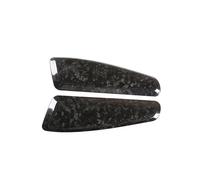 For Porsche 718/911 2013-2021 Real Carbon Fiber Seat Side Trim Panel Seat Handle Protective Cover(Forging Grain Style)