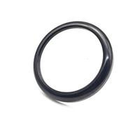 For Porsche 718 911 For Macan For Cayenne For Panamera Car Clock Compass Stopwatch Decoration Ring(Silver)