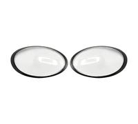 For Porsche 911 991 2012-2018 Headlamp Cover Transparent Lampshade Headlight Shell Mask Lens Black Edge MNGNCBXWK(Left and Right)