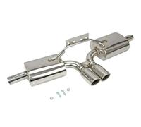 For Porsche 986 For BoxSter Base&S 2.5L 2.7L & 3.2L Stainless Steel Catback Exhaust Kits Pipe Muffler Car Exhaust Pipes
