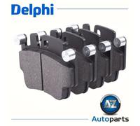 Delphi Brake Pads Front With Anti-Squeak Plate Fits Porsche 911 Boxster Cayman