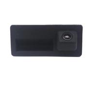 For Porsche For Cayenne 92A 2011-2017 Car Trunk Handle Camera Rear View Reverse Camera HD CCD Night Vision BLNETU(A Static Guidlines)