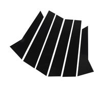 For Porsche For Macan 95B 2014-2023 B Pillar Posts Trim Glossy Black Exterior Window Decal LIANGYIMEI