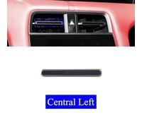 For Porsche For Taycan 9J1 2019 2020 2021 2022 2023 2024 2025 Car Front Center Middle Air Conditioning AC Vent Grille Trim Strips MENSUNUBNM(Central 2PCS)
