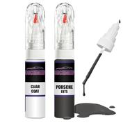 For PORSCHE GRAPHIT LV7S + Clear Coat Touch Up Paint Lacquer Fix Kit