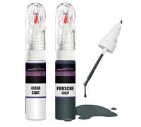 For PORSCHE LHASA LA6V + Clear Coat Touch Up Paint Lacquer Fix Kit