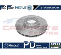 Meyle 483 521 0012/PD Brake Disc Front Right O/S Driver Fits Porsche Panamera