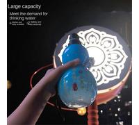 For Portable Gourd Wine Pot Highvalue Black