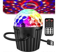 For Portable Mini Disco Ball Light For Party Rgb Dj Strobe Light With Remote Control And Usb Cableac