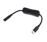 For Power Switch USB C Male To Female Type C Extension Cable Inline On/Off Switch For 4 USB C Extension Cable