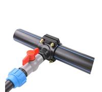 For PP Fitting Screw Connector, PE Pipe Drinking Water Clamp Connector, Compression