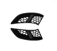 For Prado LC250 2024-2025 Fog Light Grille | Front Bumper Fog Light Decoration Trim Air Inlet Guard Cover(Matte black)